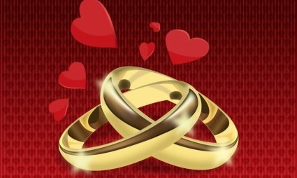 wedding_rings_vector_59422