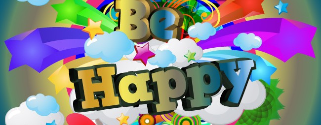 be-happy-vector