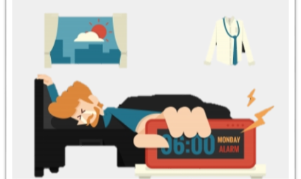 קשה לקום בבוקר